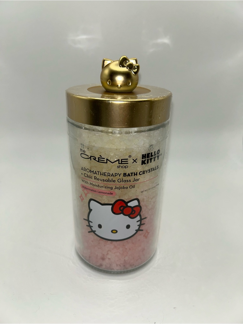 Hello kitty x crème shop aromatherapy bath crystals watermelon lemonade